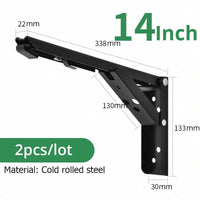 Folding Shelf Brackets Heavy Duty